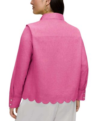 Scarlett Long Sleeve Scallop Shirt