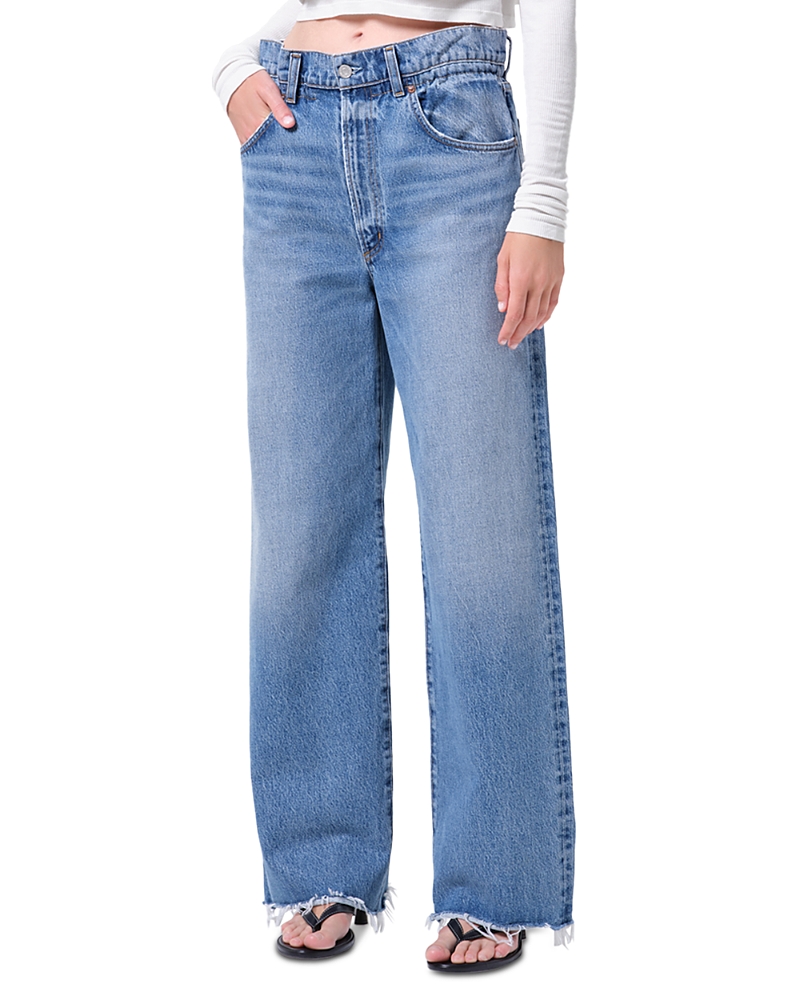 Agolde Lyonne Straight Jeans in Outbreak