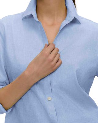 Scarlett Scallop Hem Shirt 