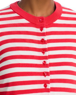 Harlow Striped Button Down Cardigan