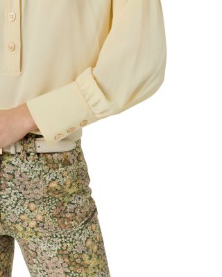 Cezanne Tunisian Collar Blouse