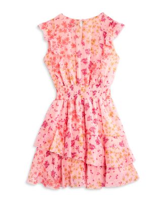 Girls' Ruffled Mini Dress, Little Kid, Big Kid - Exclusive