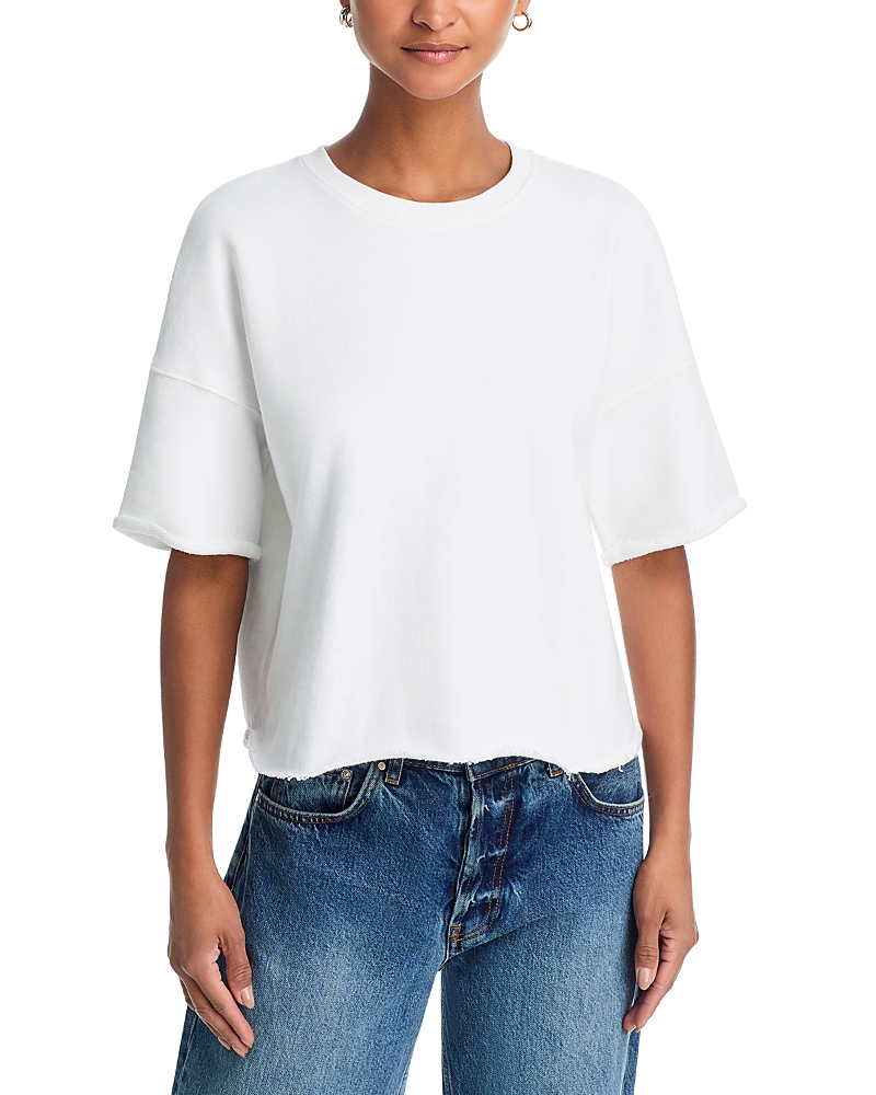 perfectwhitetee Ezra Short Sleeve Sweatshirt