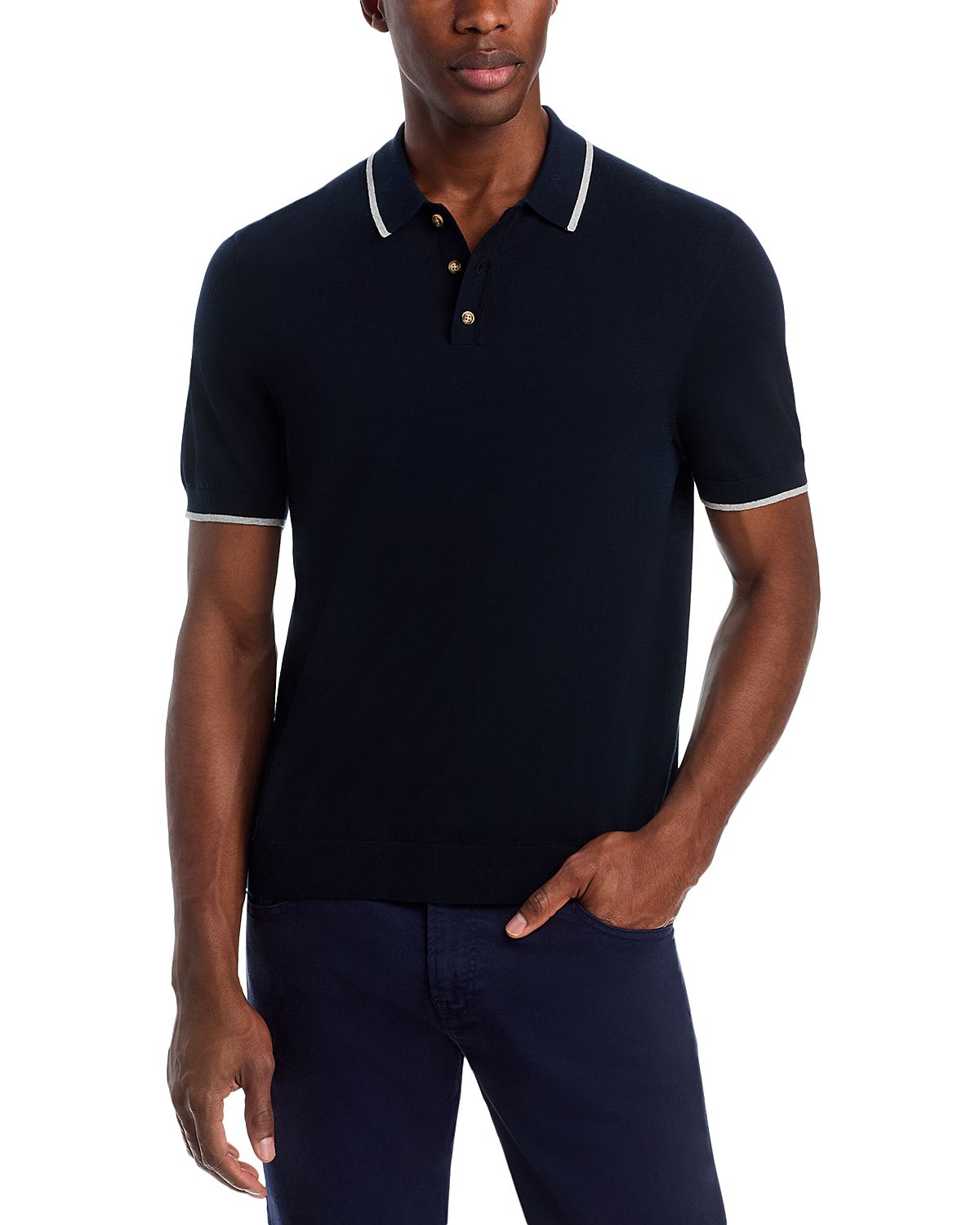 The Men's Store at Bloomingdale's Tipped Sweater Polo