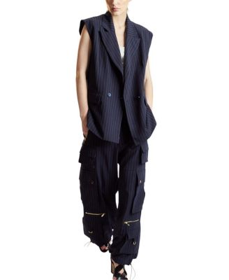  Pinstripe Cargo Pants