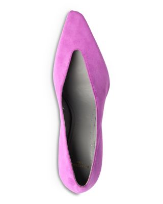 Women's Duchesse Suede Pointed Pumps