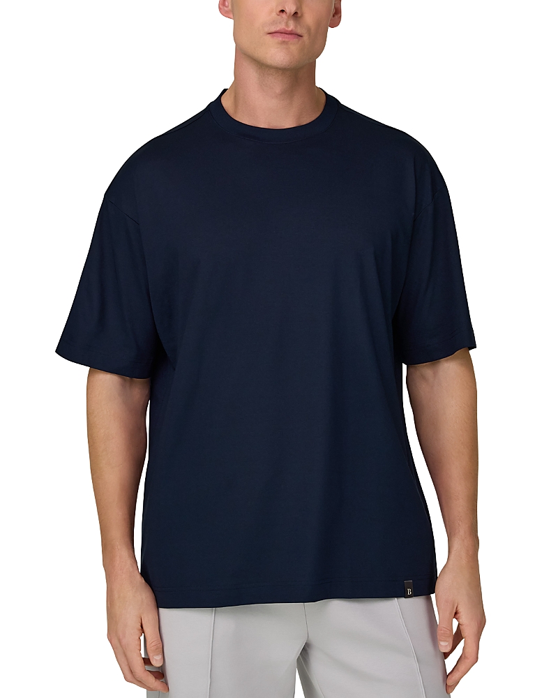 Boggi Milano High Performance Jersey T Shirt With S. Cafe Yarn