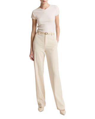 High Rise Tailored Pants