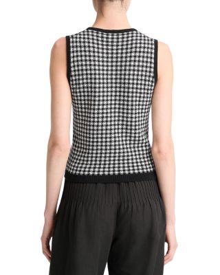 Gingham Knit Tank