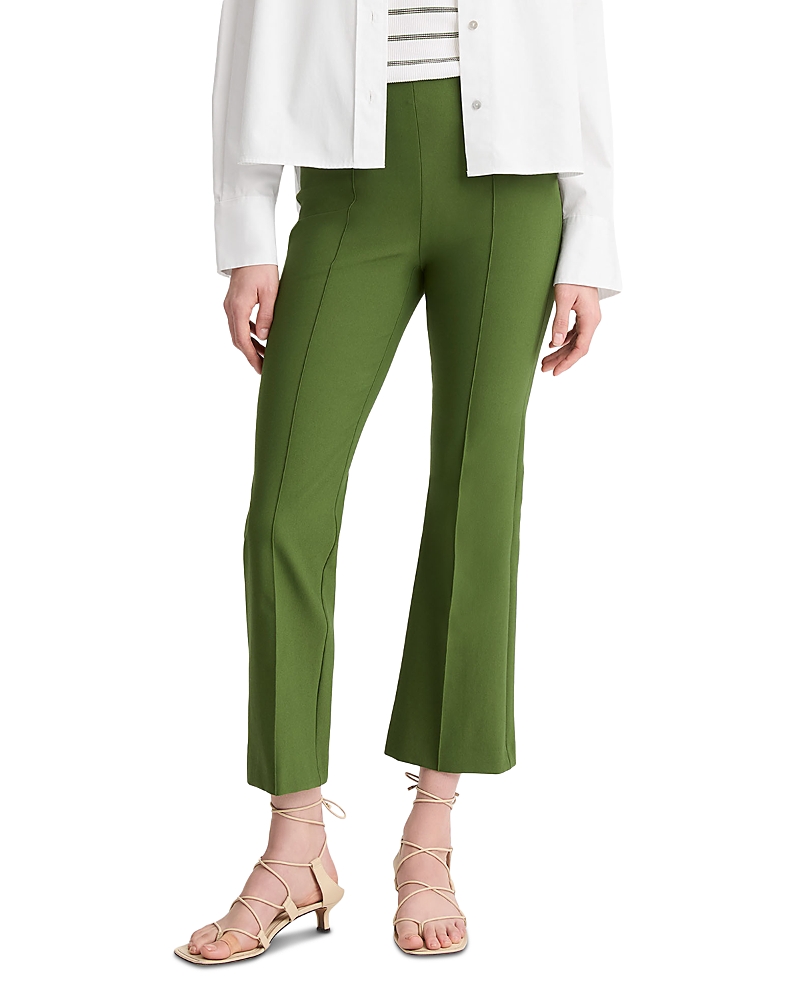 Vince Mid Rise Pintucked Cropped Pants