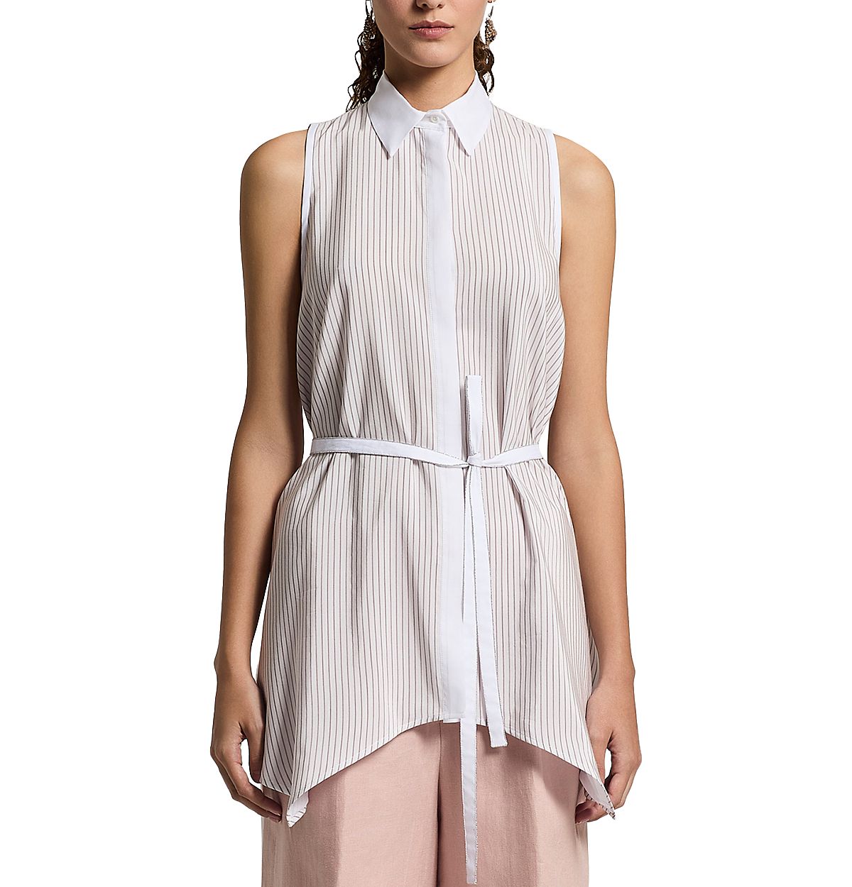 Peserico Sleeveless Tunic Shirt