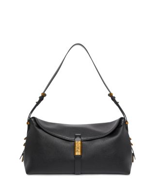 Saddle Horizontal Classic Leather Shoulder Bag