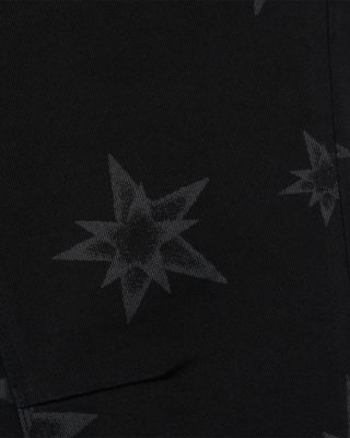 Skinny Fit Star Pattern Jeans