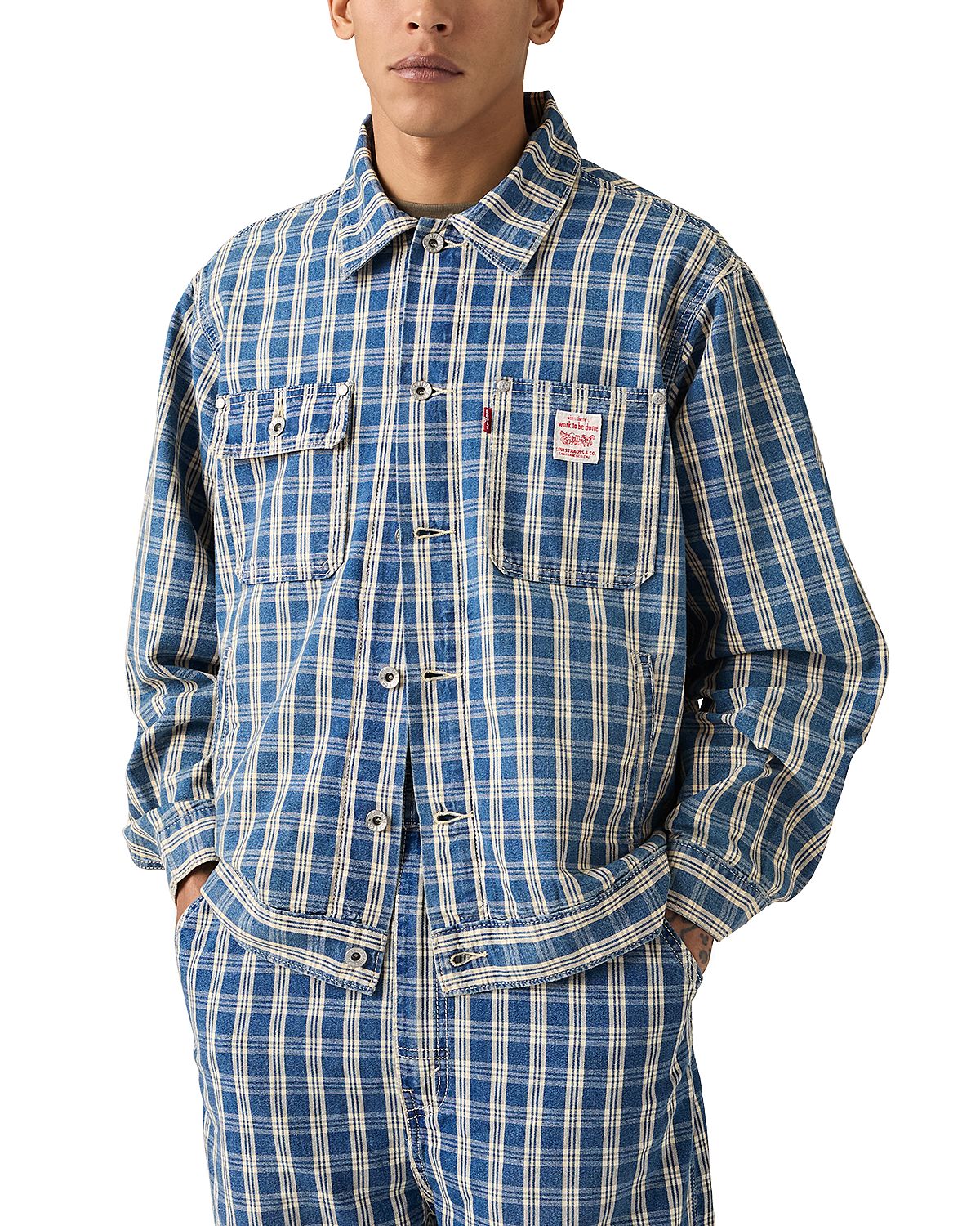 Levi's Sunrise Check Trucker Jacket