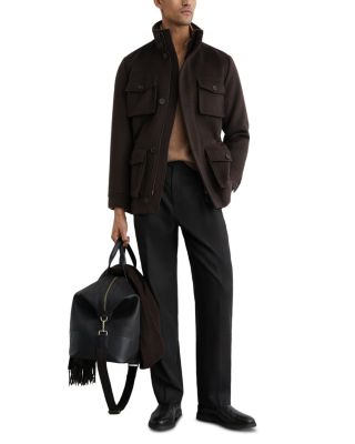 Trident Wool Four Pocket Coat