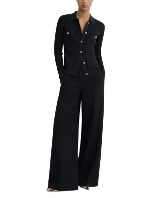 Harri Stitch Button Detail Knitted Top