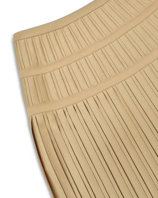 Eva Pleated Midi Skirt