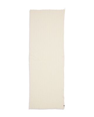 Clip Fringe Solid Scarf