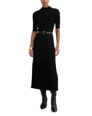 Harriet Short Sleeve Button Knitted Dress