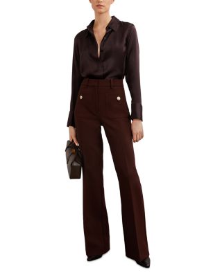 Ameira Silk Satin Shirt