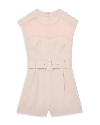 Ora Structured Belted Romper