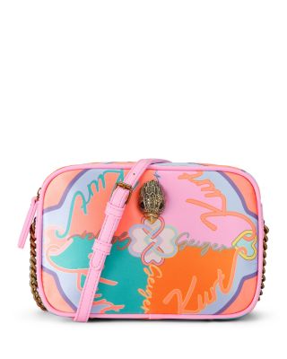 Hoxton Medium Logo Print Crossbody Camera Bag