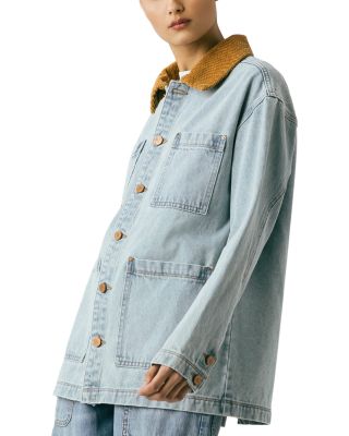 Oversized Denim Barn Jacket