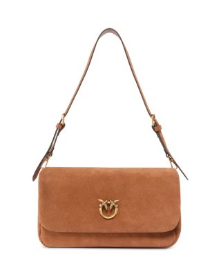 Click Soft Suede Shoulder Bag