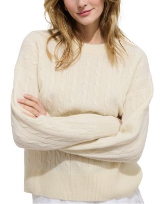 Charlie Cashmere Cable Knit Sweater