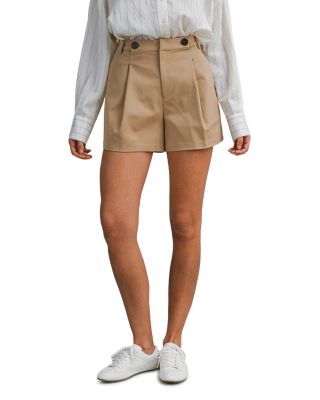Pleated Shorts