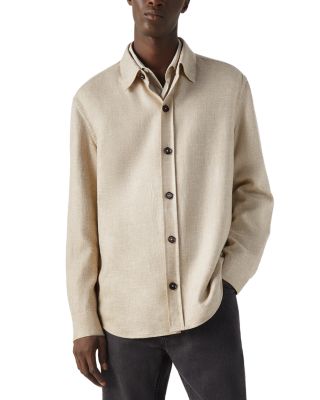 Cashmere Linen & Silk Overshirt