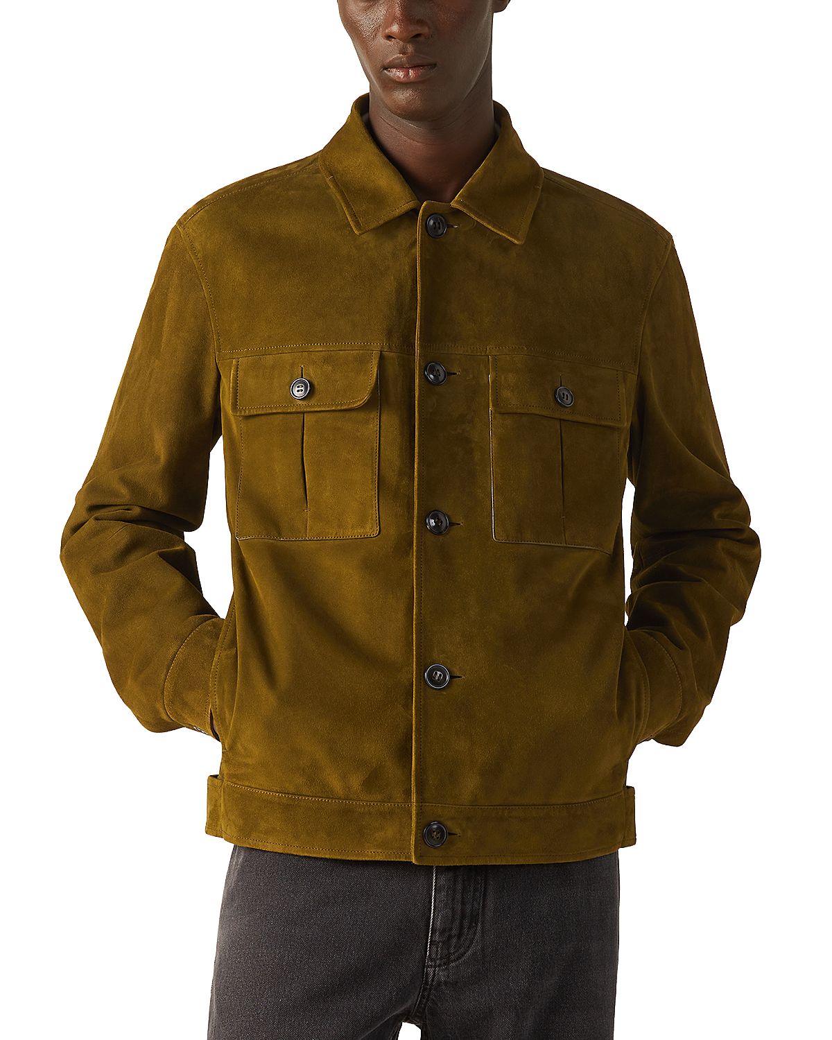 Zegna Leather Blouson