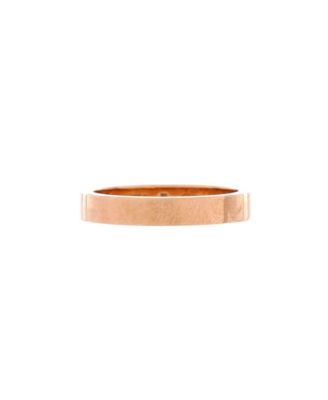  C de Cartier Wedding Band Ring 18K Rose Gold with Diamond