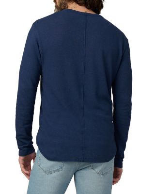 Linen & Cotton Henley Shirt