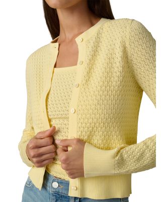 The Pointelle Dani Cardigan