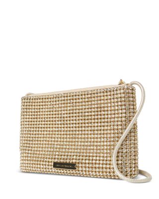Yara Rhinestone Flat Clutch