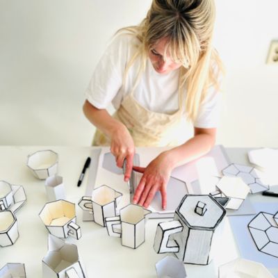 Carte Blanche Espresso Cup & Saucer