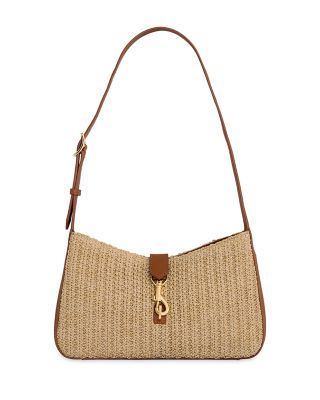 Megan Small Woven Shoulder Bag