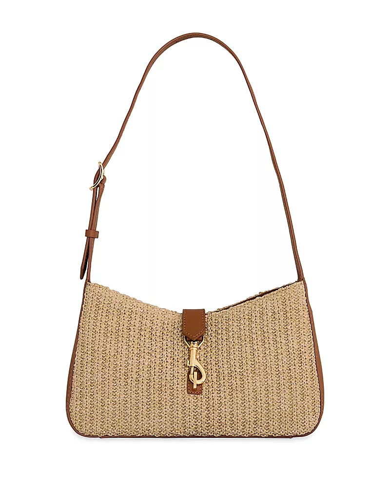 Rebecca Minkoff Megan Small Woven Shoulder Bag