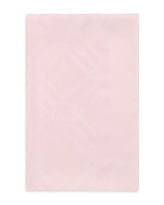 Wide Check Silk Scarf