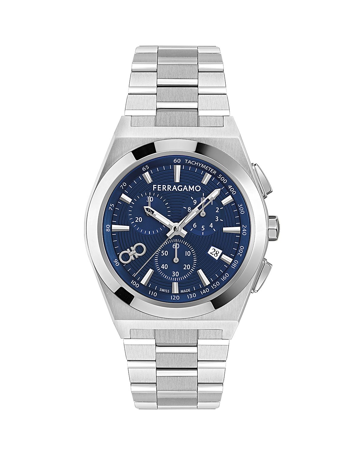 Ferragamo Vega Upper East Chronograph Bracelet Watch, 42mm