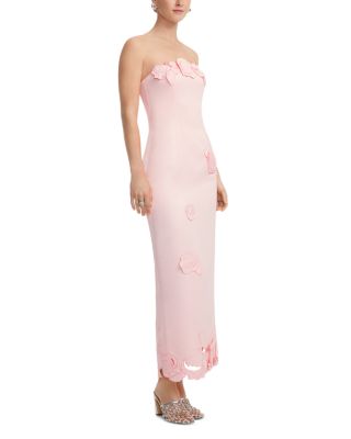 Rayna Appliqu&eacute; Bustier Maxi Dress