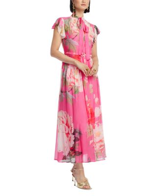 Grace Flutter Sleeve Midi Dress