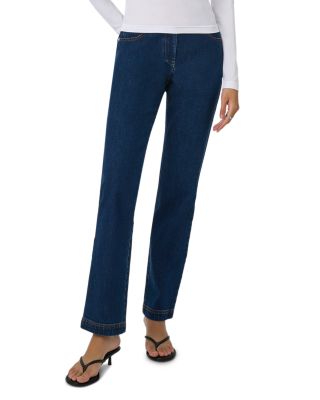 Cynthia High Rise Cigarette Jeans in Mid Wash