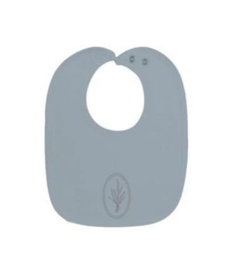 Unisex Velour Center Floral Collection Bib - Baby