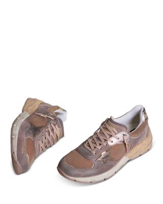 Women's Running Dad Suede Sneakers