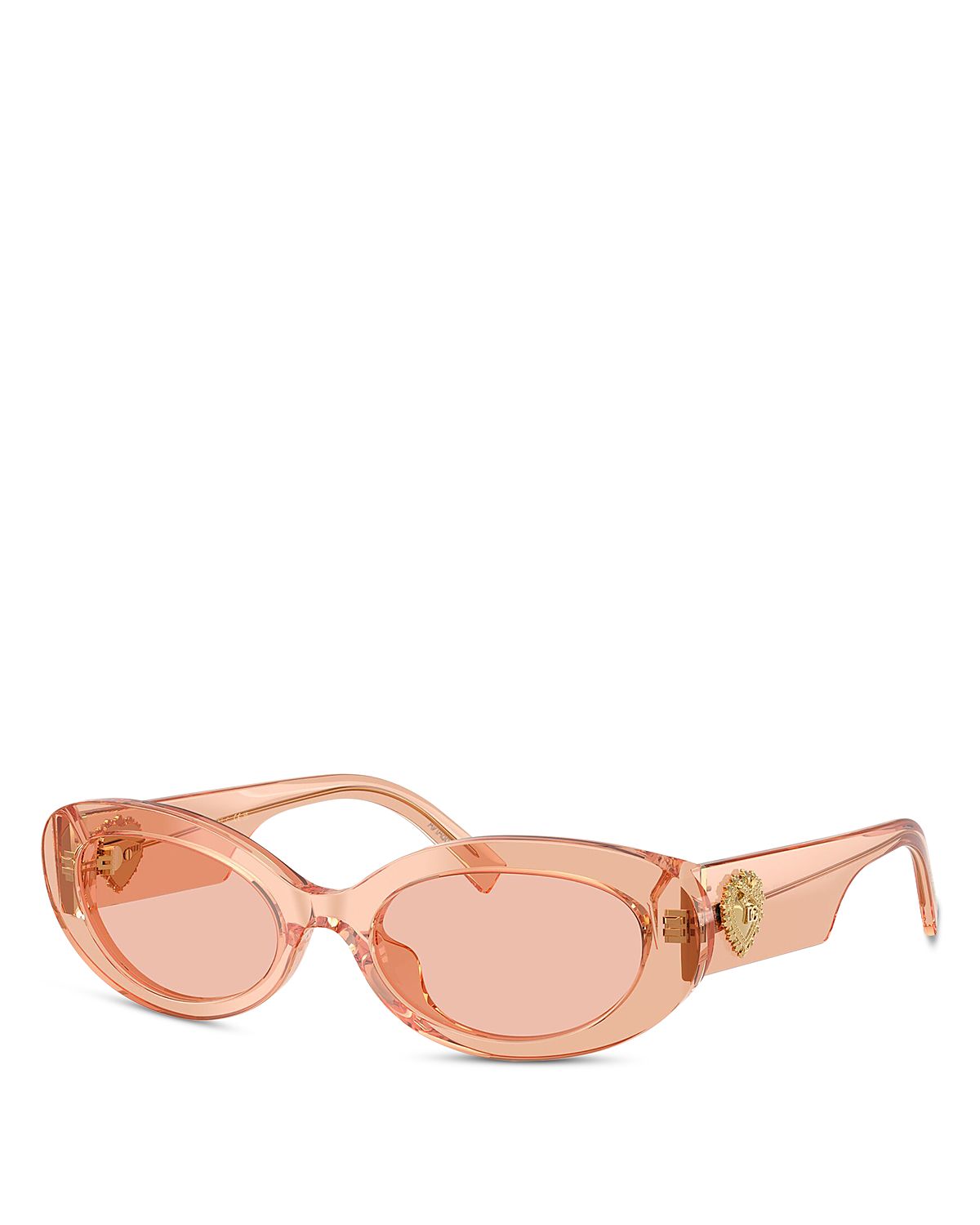Dolce & Gabbana Oval Sunglasses, 53mm