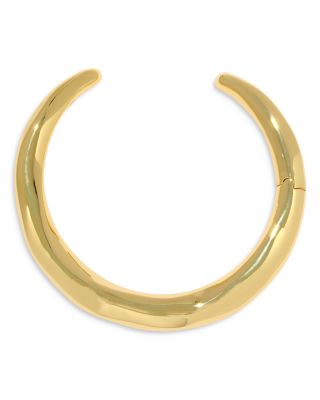 Molten Structured Collar Necklace, 4.5"