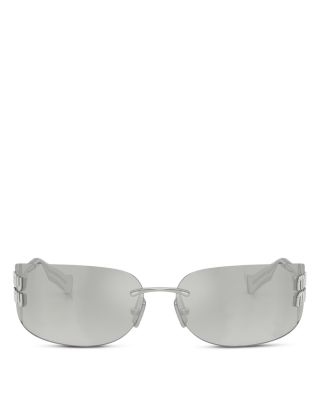 Rectangular Sunglasses, 75mm