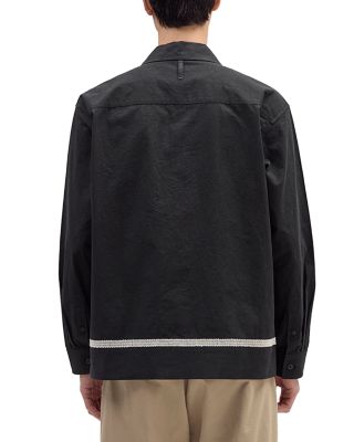 Reed Embroidered Button Front Shirt